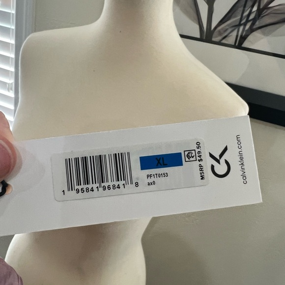 Purple Calvin Klein Performance crop top size XL - Picture 8 of 10